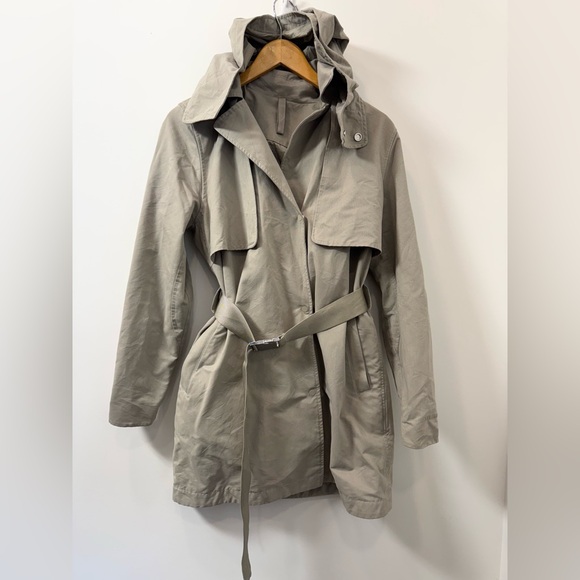 Lululemon Always There Short Trench Coat Raw Linen - Picture 5 of 14